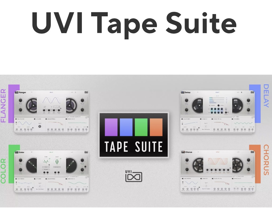 UVI Tape Suite (4 tapes)
